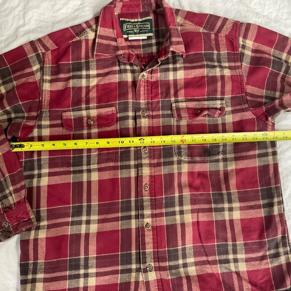 Heavy Cotton Flannel Shirt by Field & Stream (size XL) - Picture 7 of 8